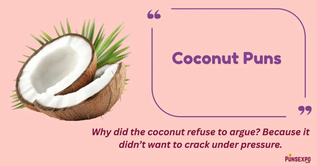 Coconut Puns