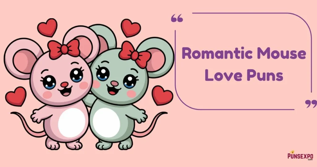 Romantic Mouse Love Puns