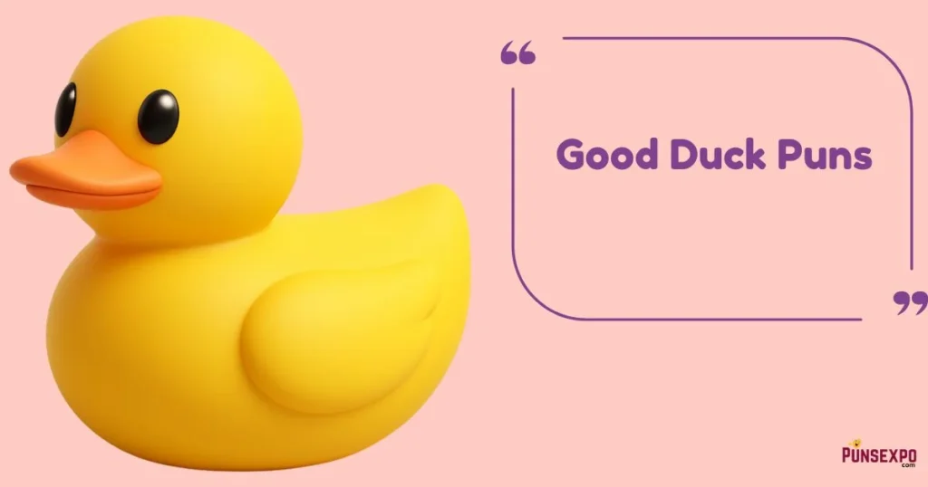 Good Duck Puns