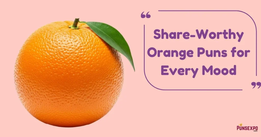 Share Worthy Orange Puns For Every Mood