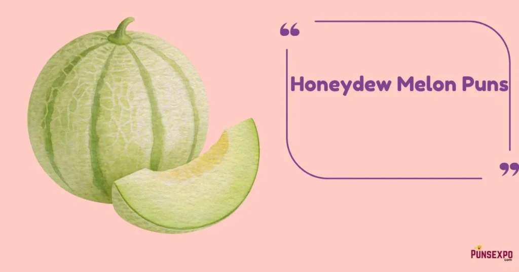Honeydew Melon Puns