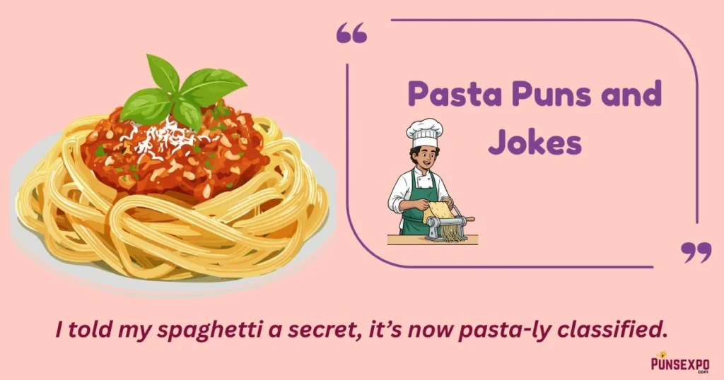 Pasta Puns And Jokes