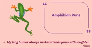 Amphibian Puns
