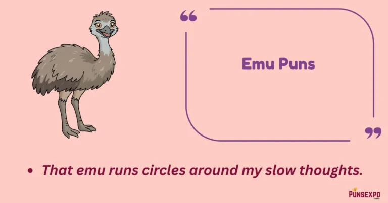 Emu Puns