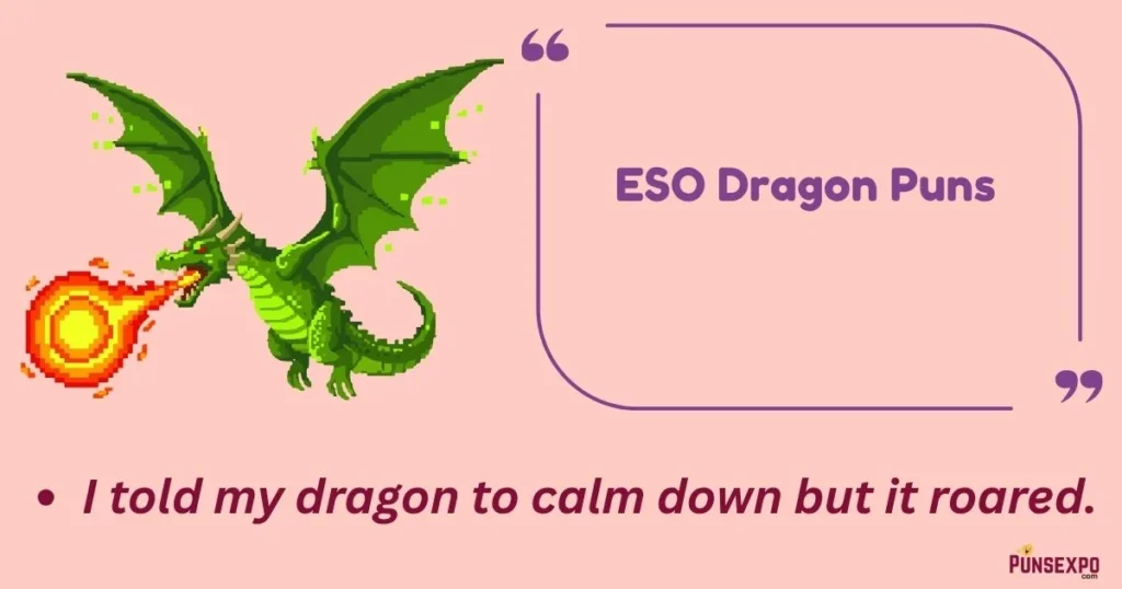 Eso Dragon Puns