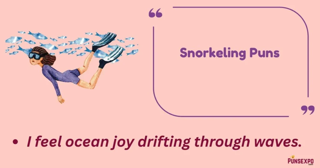 Snorkeling Puns