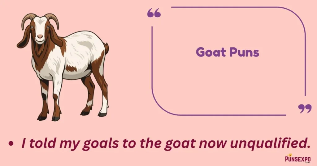 Goat Puns